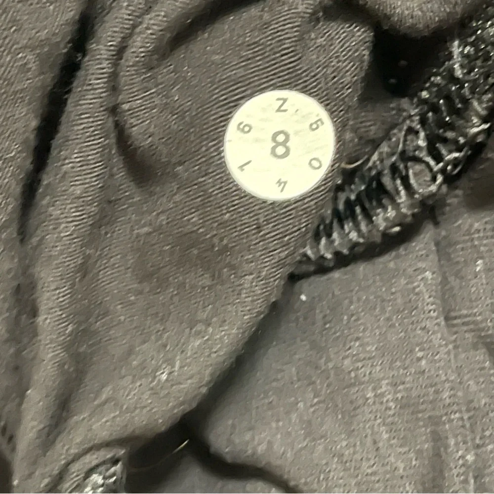 Lululemon Be True Crew Neck Black Fleece Sweatshirt Top 8